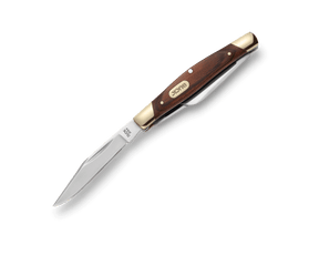 Buck 373 Trio Burlwood three blades open