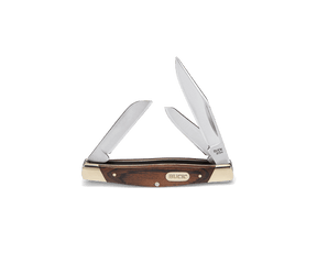 Buck 373 Trio Folding Knife Burlwood Handle