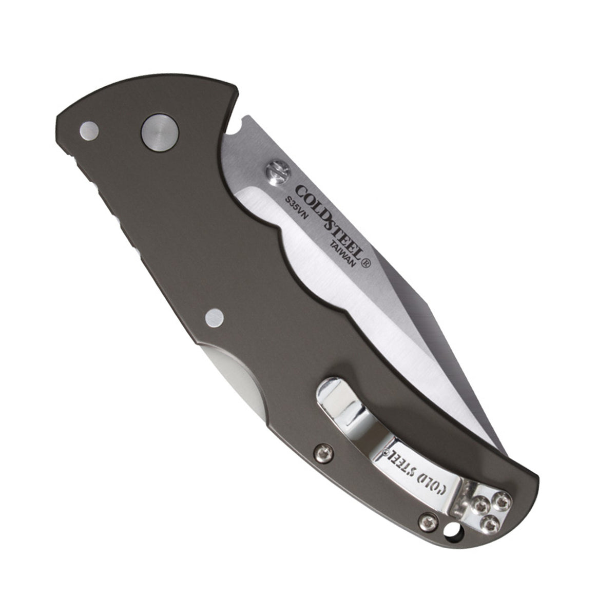 Cold Steel Code 4 Clip Point Folding Blade (S35VN Plain)