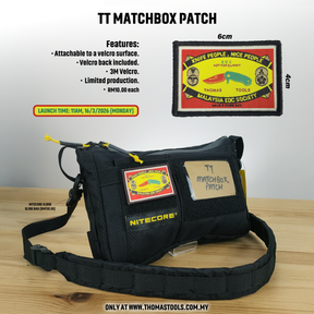 TT Matchbox Patch (Limited Production)