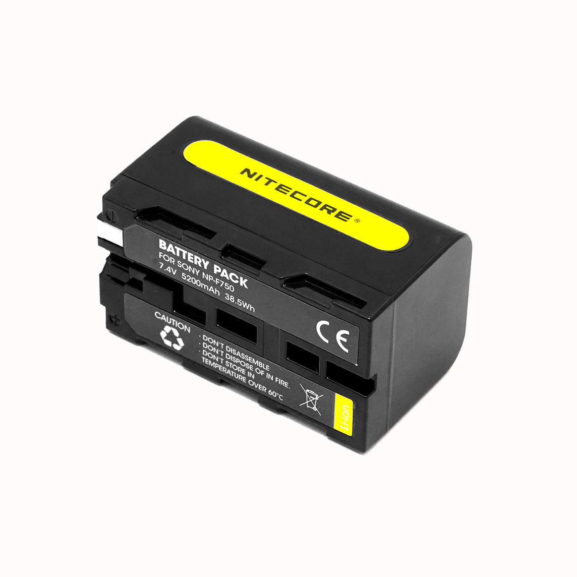 Nitecore NP-F750 5200mAh Rechargeable Li-ion Battery for Nitecore CW10