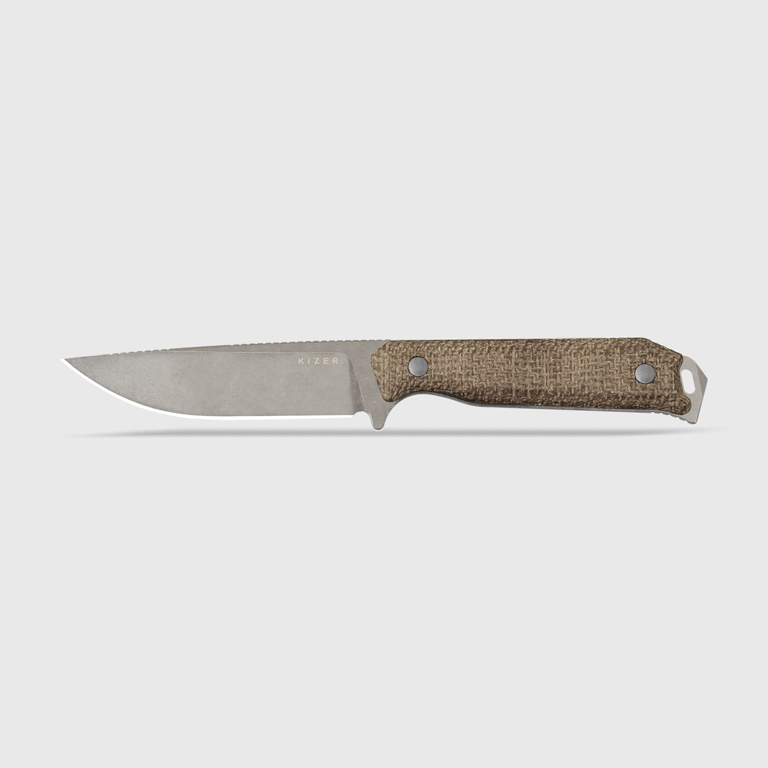 Kizer 1045MD1 Begleiter Fix 3V fixed blade knife hero shot
