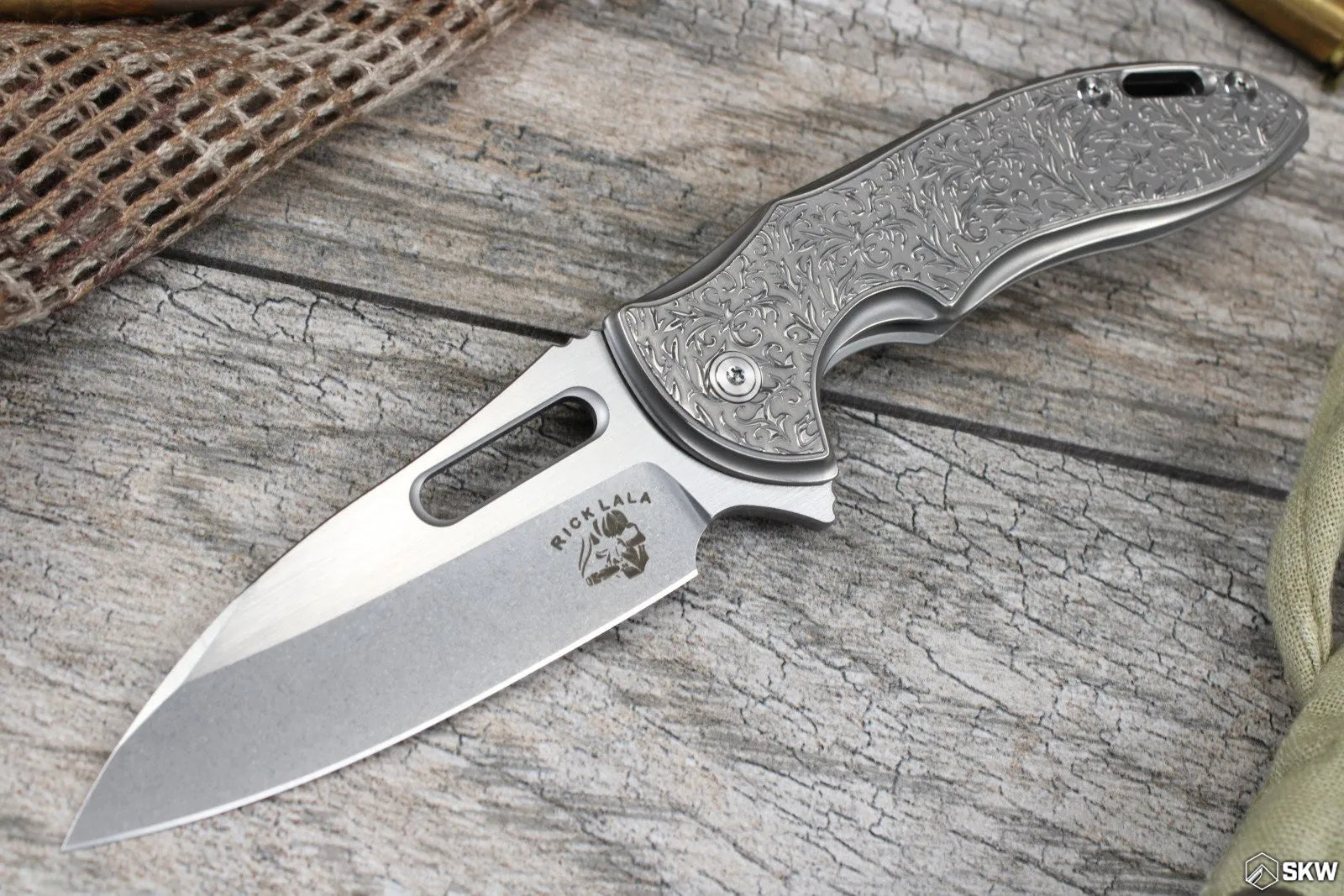 Mechforce Sentry Rick Lala M390 (Titanium Handle)