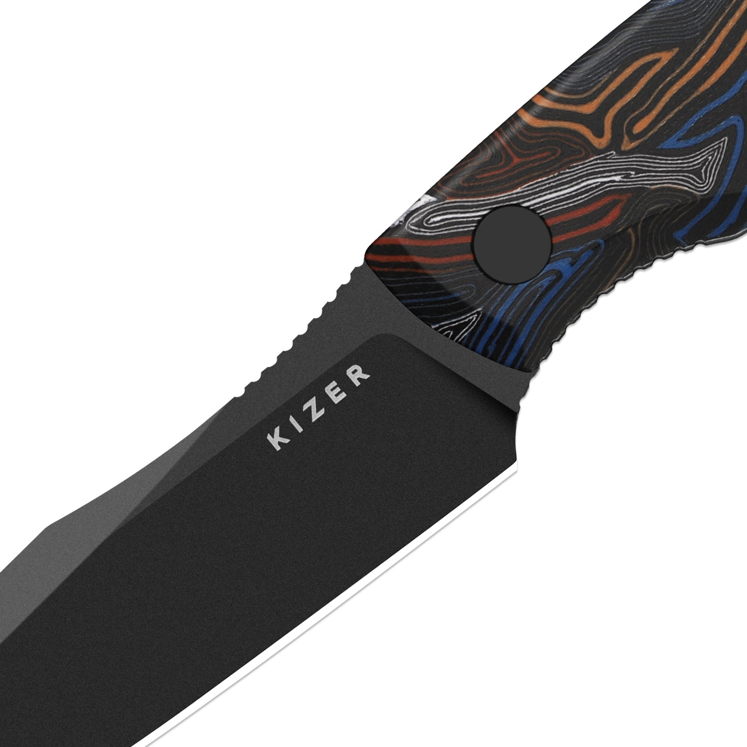 Kizer 1109A1 Hissbite spine jimping