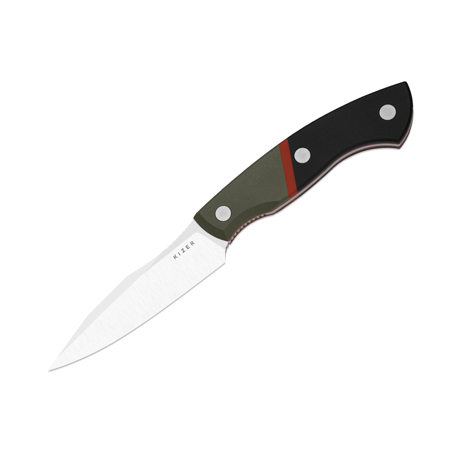 Kizer 1109A2 Hissbite blade detail