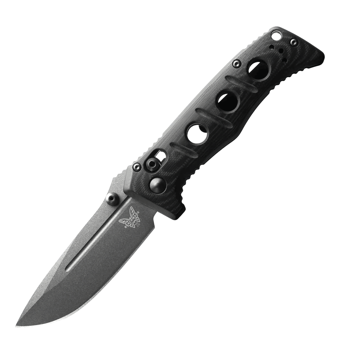 Benchmade 273GY-04 Mini Adamas Black G10 Folding Knife (MagnaCut)
