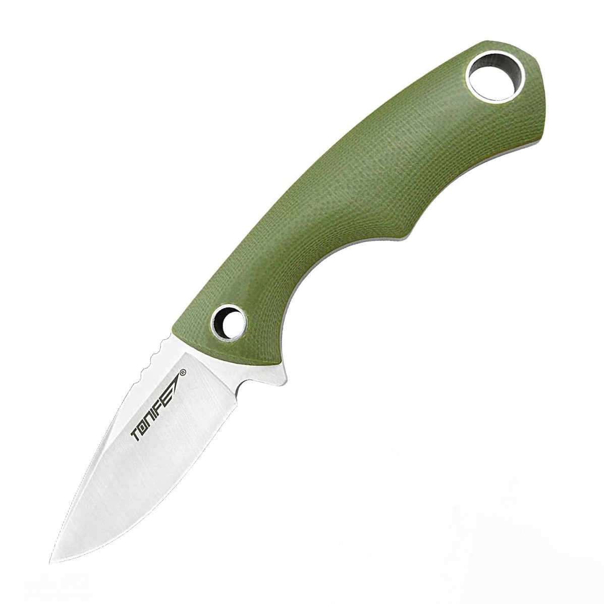 Tonife HKT2018GN-S Squirrel Fixed Blade (Green G10 Handle)