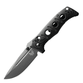 Benchmade 273GY-04 Mini Adamas Black G10 Folding Knife (MagnaCut)