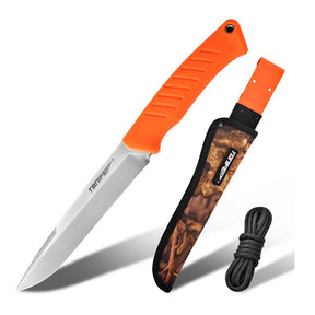 Tonife HKT6001OG-S Ares Fixed Blade (Orange TPE Handle)