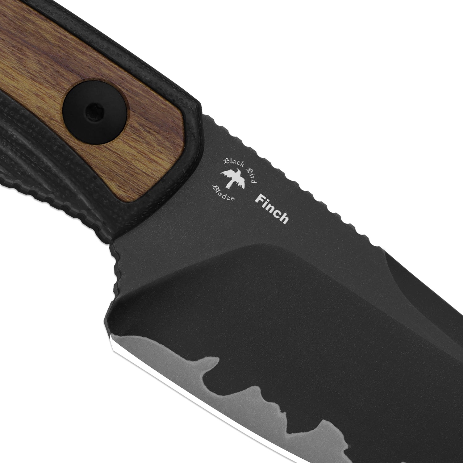 Kizer 1134A1 Finch Mkuruti wood handle