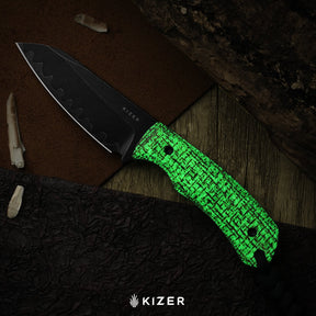 Kizer 1135A2 Field Mouse Micarta lifestyle detail