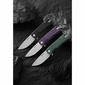 Ganzo G769-GR Liner Lock D2 Steel G10 Folding Knife (Green)