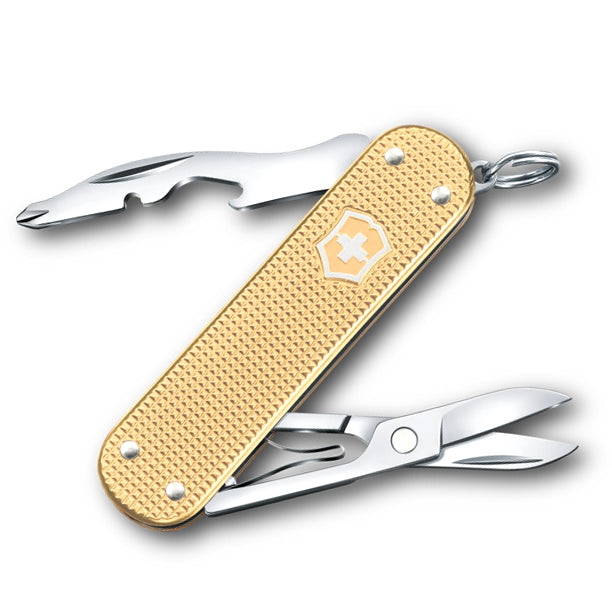Victorinox Companion S Alox Multitool Pocket Knife 0.6261.28 (Gold)