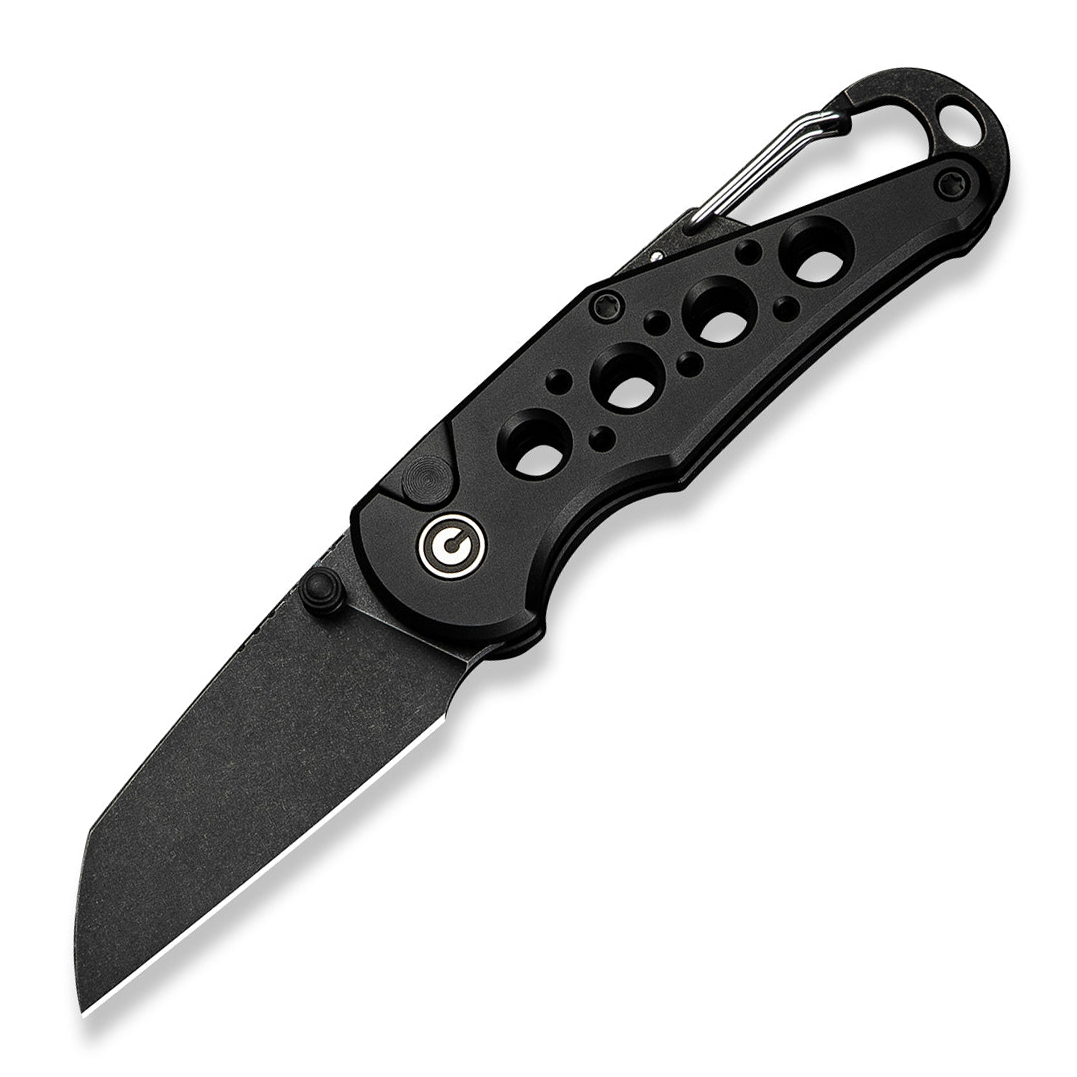 Civivi C23062B-1 Pragma Folding Knife (Black Milled Aluminum Handle)