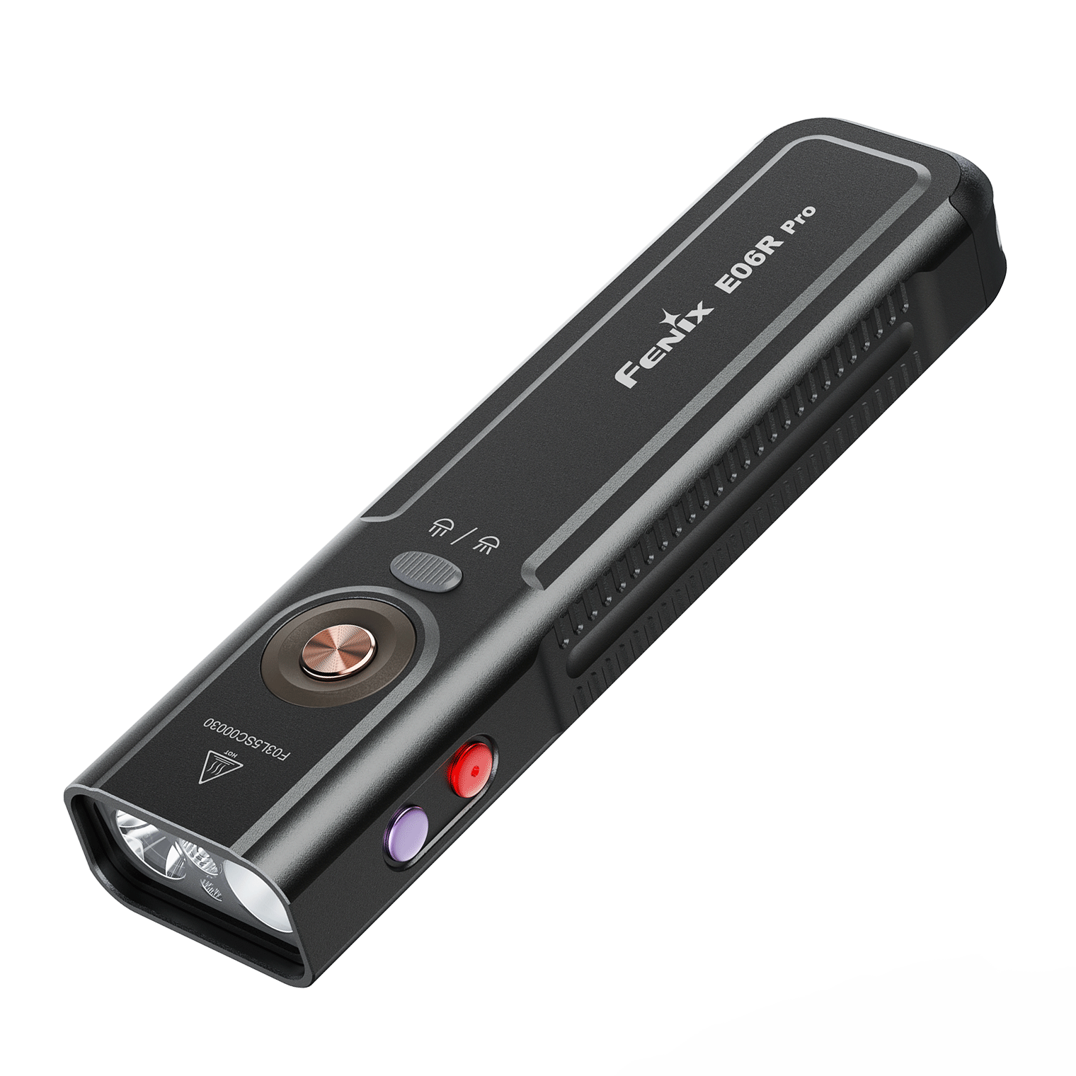 Fenix E06R Pro RG (Black) 1600L + Red Light + Green Laser Multifunctional Flashlight
