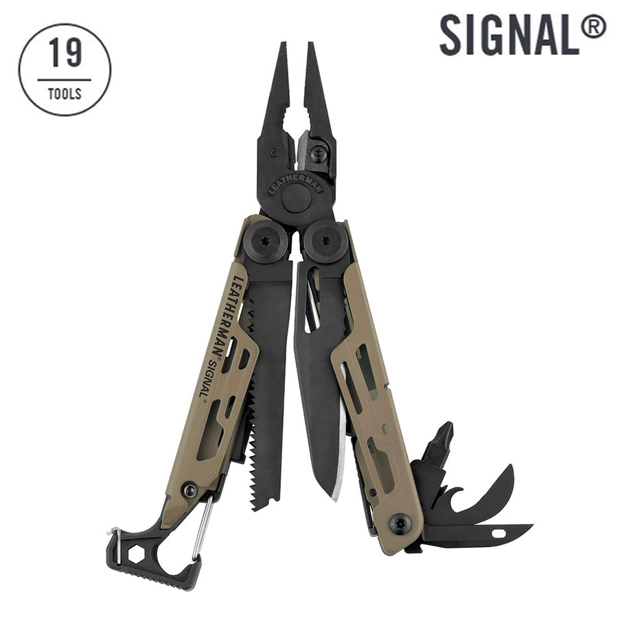 Leatherman Signal Multitool (Coyote Tan)