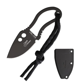 CRKT Doug Ritter RSK MK5 Survival Fixed Blade Knife (DRMK5K Black Stainless)