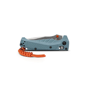 Benchmade 18065 Water Mini Adira Folding Knife (Depth Blue Grivory Handle)