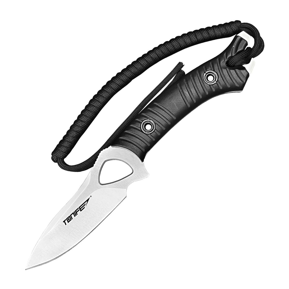 Tonife HKT4021BK-S Explorer Fixed Blade (Black GFRN Handle)