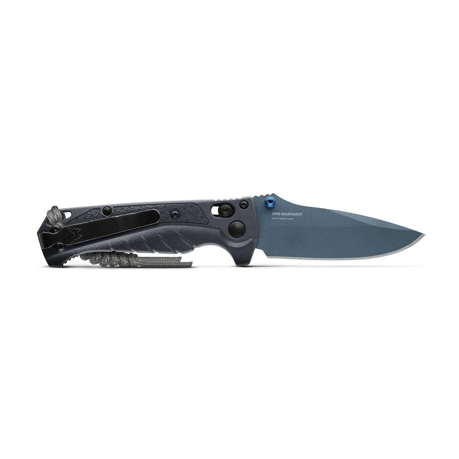 Benchmade 18065BT-01 Water Mini Adira Folding Knife (Tempest Gray Grivory Handle)