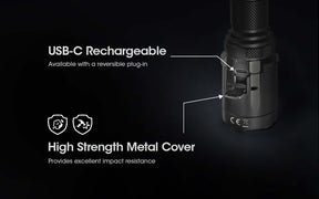 Nitecore SRT7i LED SmartRing Rechargeable Tactical Flashlight (3000 Lumens)