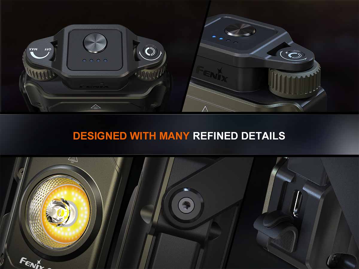 Fenix CL27R Rechargeable Outdoor Lantern (1600 Lumens) (2 Versions)