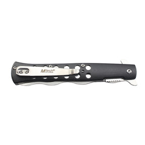 MTech A2042WB Linerlock Assisted Folding Blade (Black Anodized Aluminum Handle)
