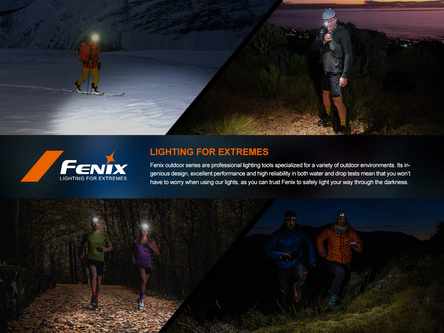 Fenix HL32R-T Trail Running Rechargeable Headlamp (Black) (800 Lumens)