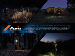 Fenix HL16 Trail Running Headlamp (Black) (450 Lumens)