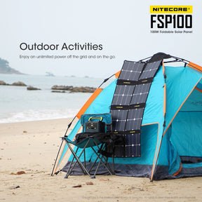 Nitecore FSP100 100W Foldable Solar Panel