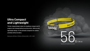 Nitecore NU27 3 Colour Temperature 600 Lumens (2 Versions)