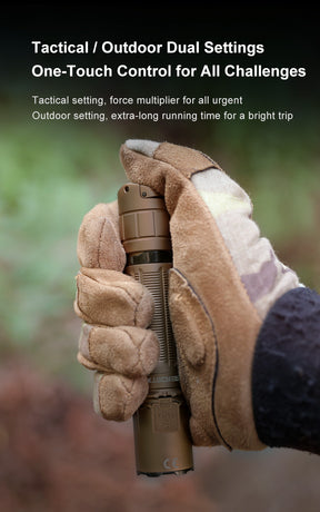 XT2CR PRO Tactical Outdoor Dual Settings