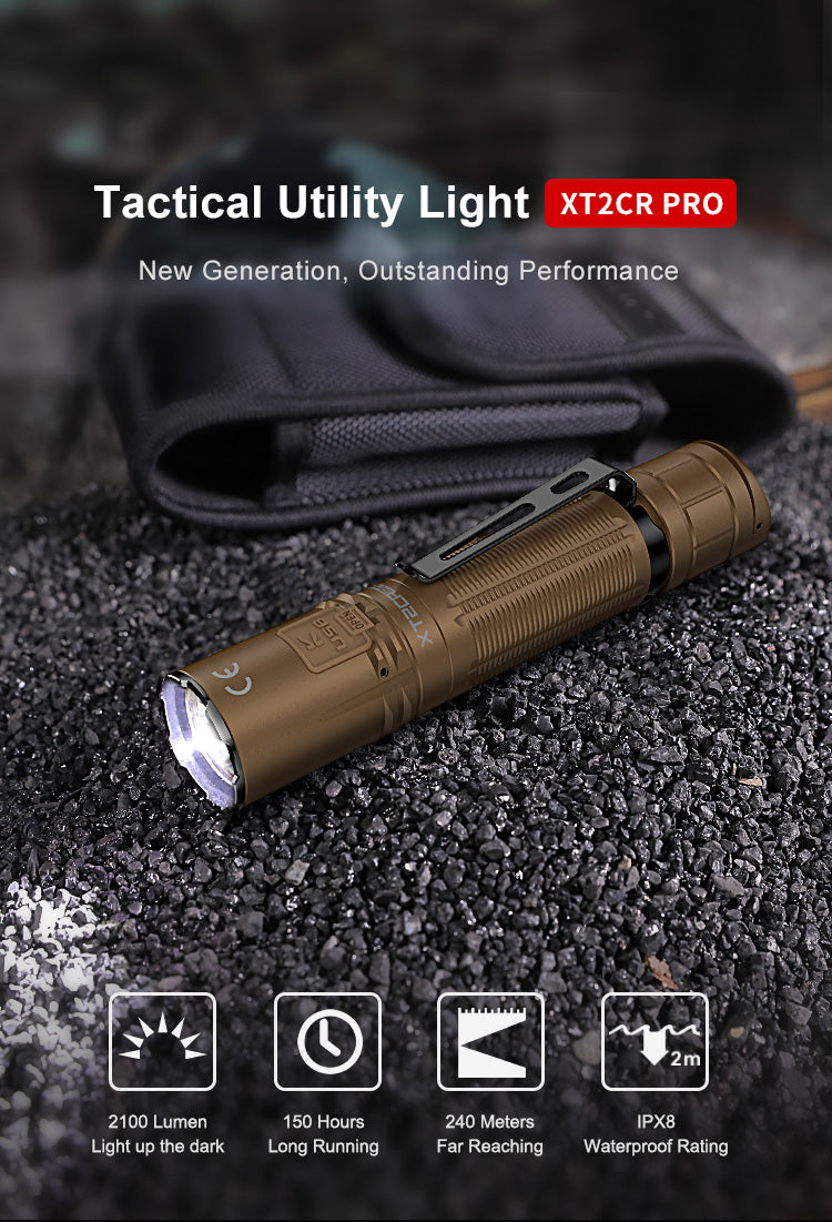 XT2CR PRO Tactical Utility Light