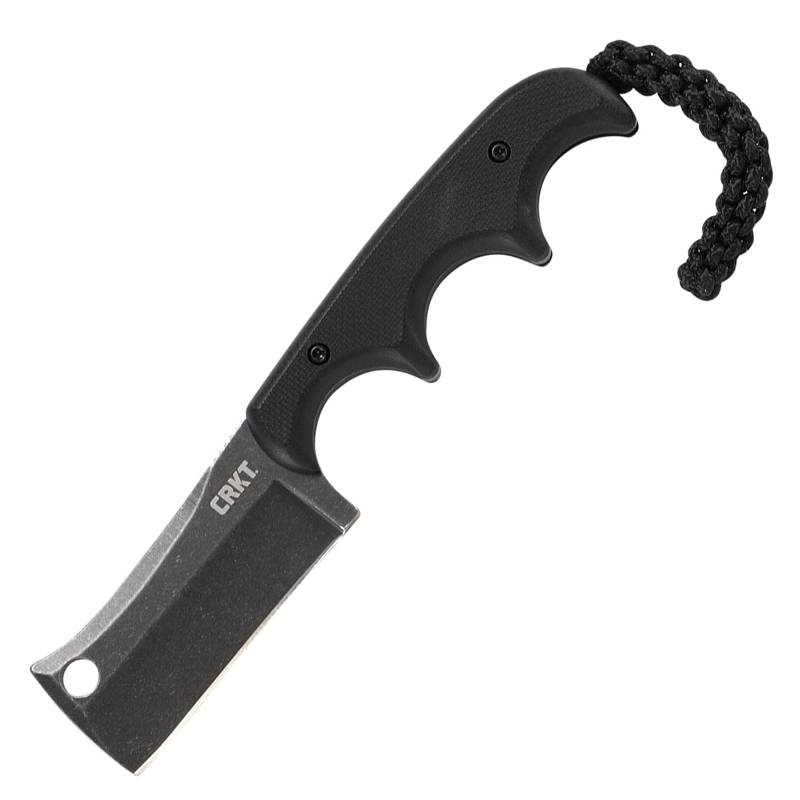 CRKT 2383K Folts Minimalist Cleaver Fixed Blade (Black G10 Handle)