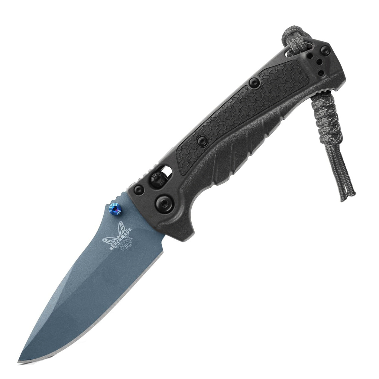 Benchmade 18065BT-01 Water Mini Adira Folding Knife (Tempest Gray Grivory Handle)