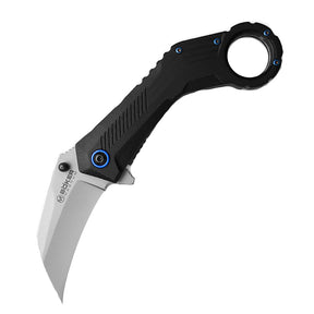 Boker Magnum Veloc Wharncliffe Assisted Folding Knife (Black G10 Handle)