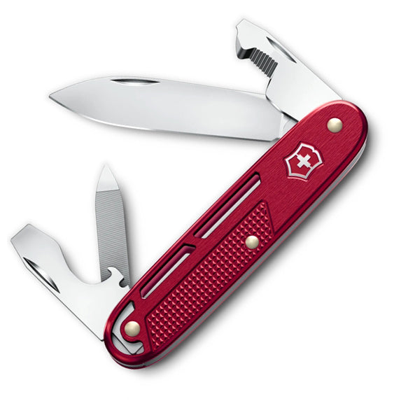 Victorinox Synergy Alox Multitool Pocket Knife 0.8216.20 (Red)