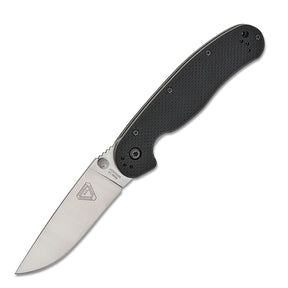 Ontario RAT 1.5 MagnaCut Folding Knife (Black G10 Handle)