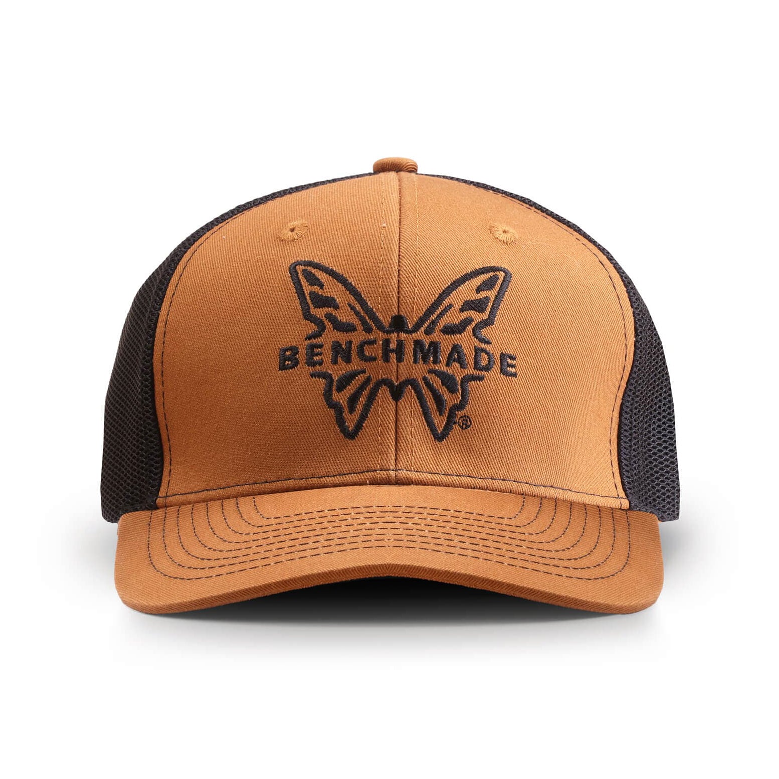 Benchmade Classic Trucker Hat (Caramel Black)