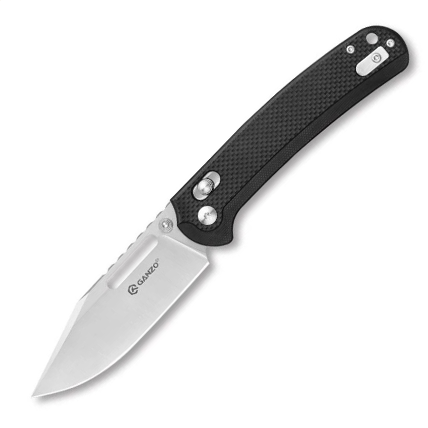 Ganzo G768-BK Axis Lock Folding Knife (Black G10 Handle)