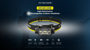 Nitecore HC60 UHE Rechargeable Headlamp (1600 Lumens)