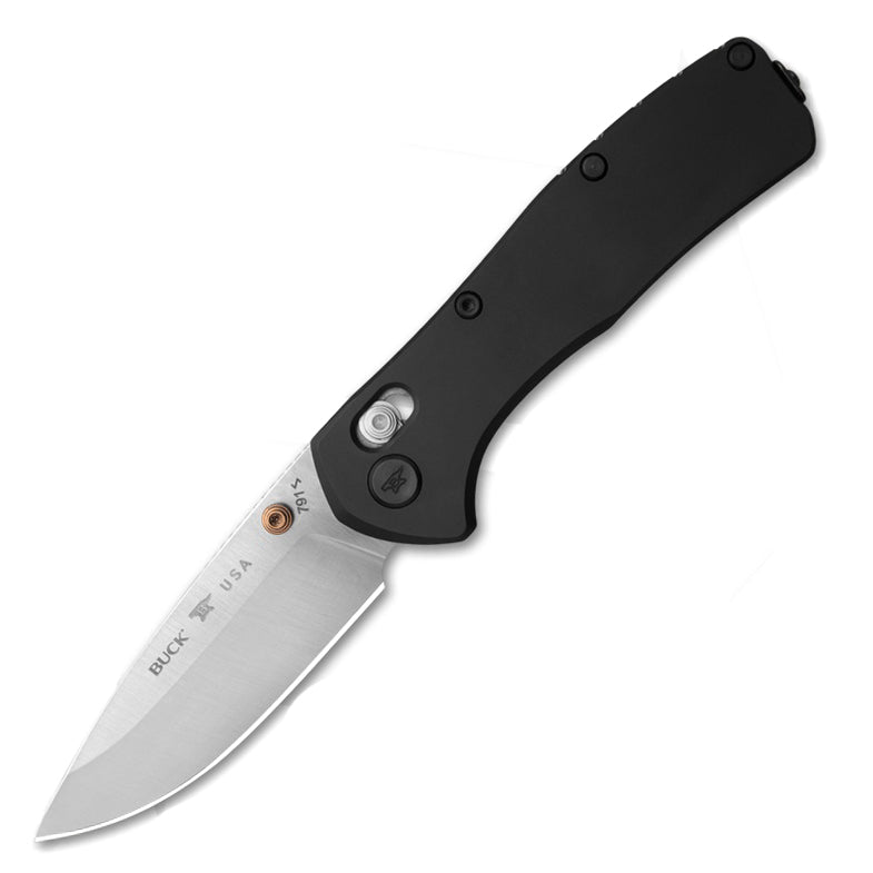 Buck 791 Range Elite Folder (Black Aluminum Handle)