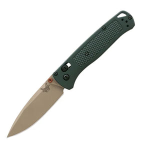 Benchmade 535TN-2601 Bugout Folding Knife (Taiga Green Grivory Handle)