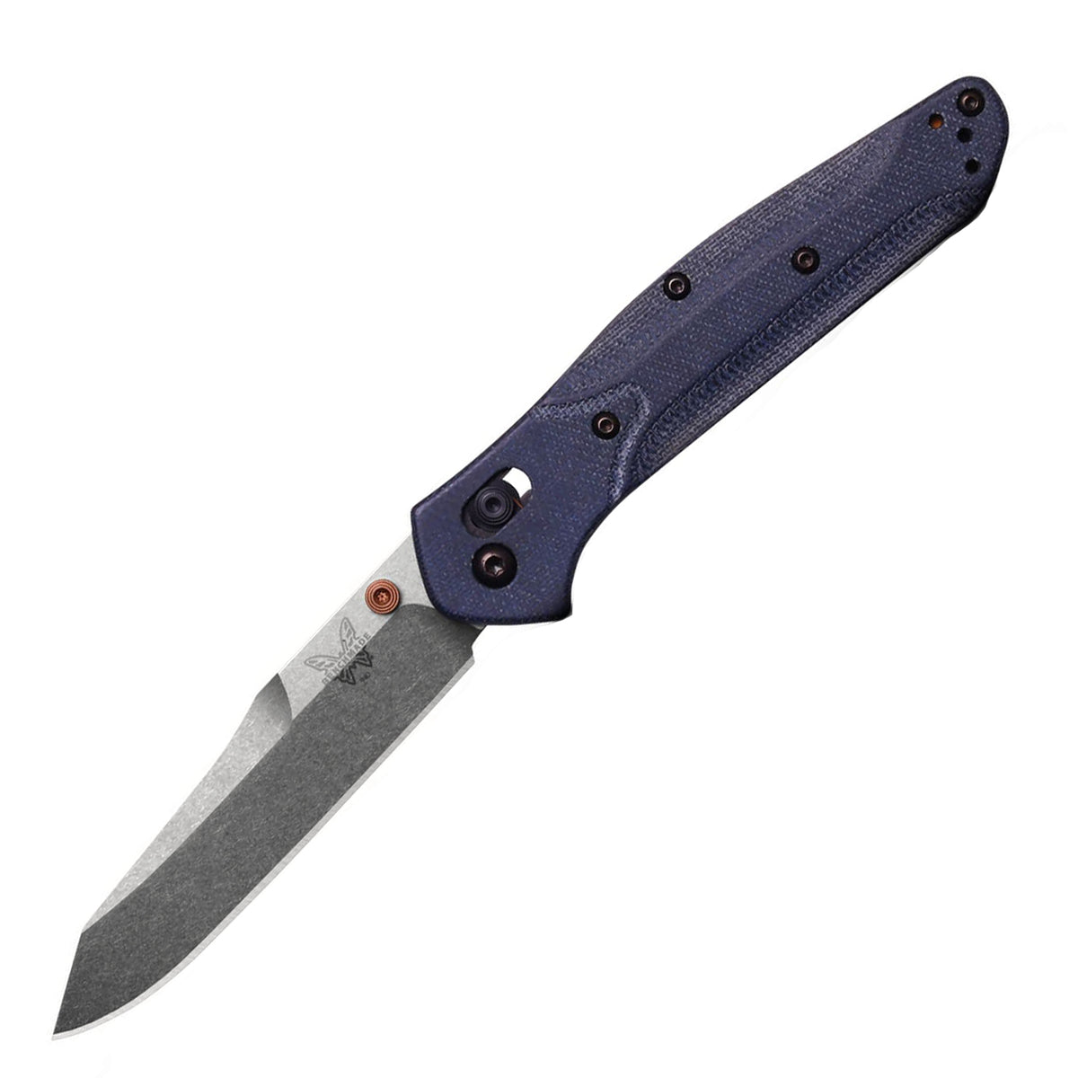 Benchmade 940-04 Osborne Folding Knife (Denim Micarta Handle)