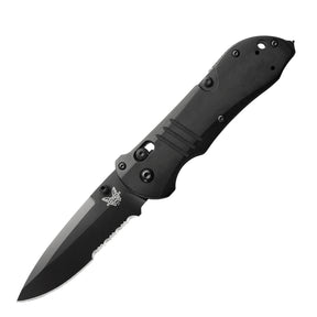 Benchmade 917SBK Tactical Triage Folding Knife (Black G10 Handle)