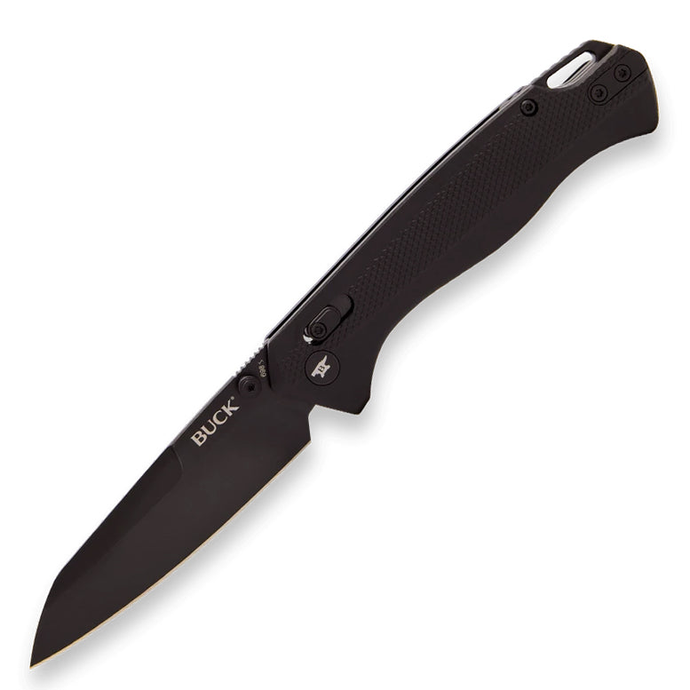 Buck 698 Ferrox Folder (Black Anodized Aluminum)