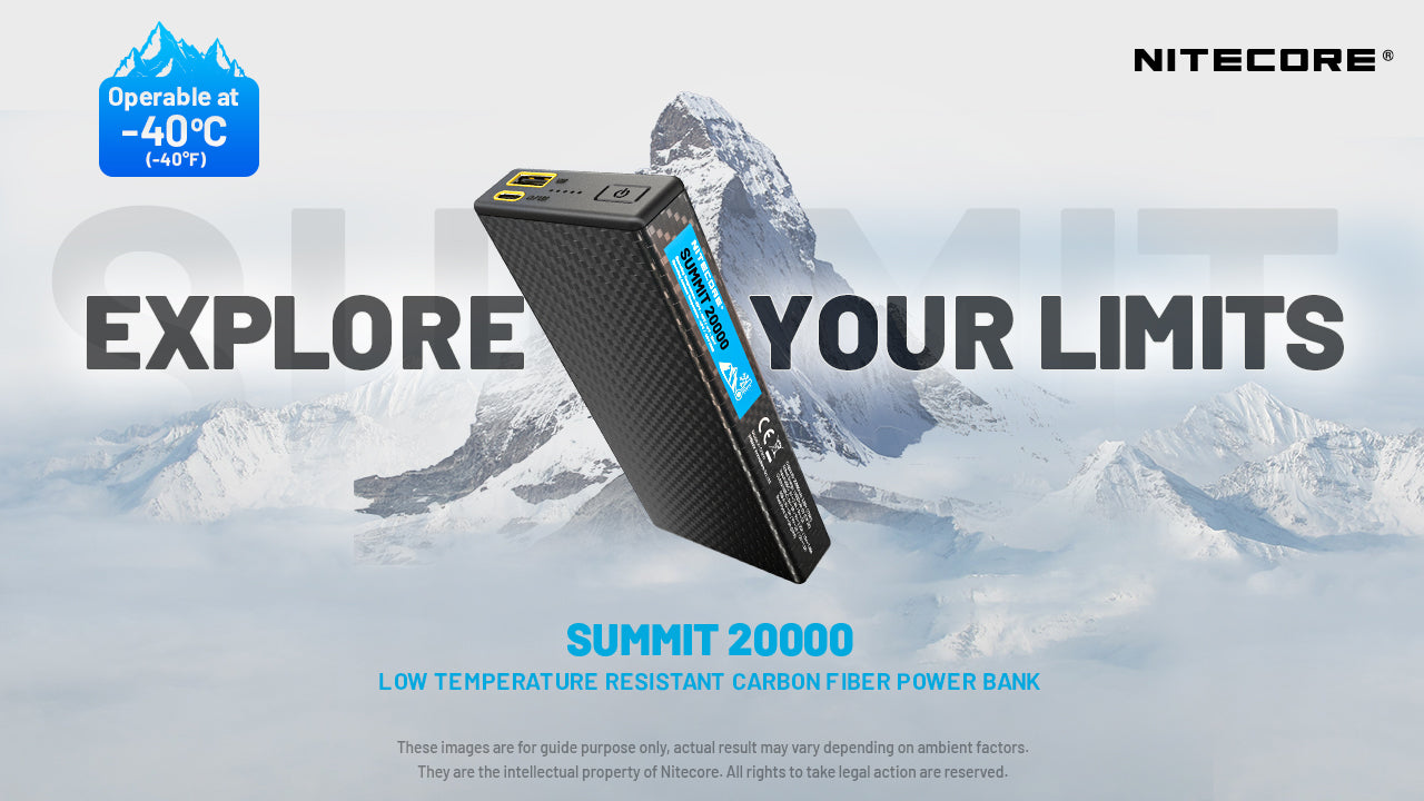 Nitecore Summit 20000 Low Temperature Resistant Power Bank