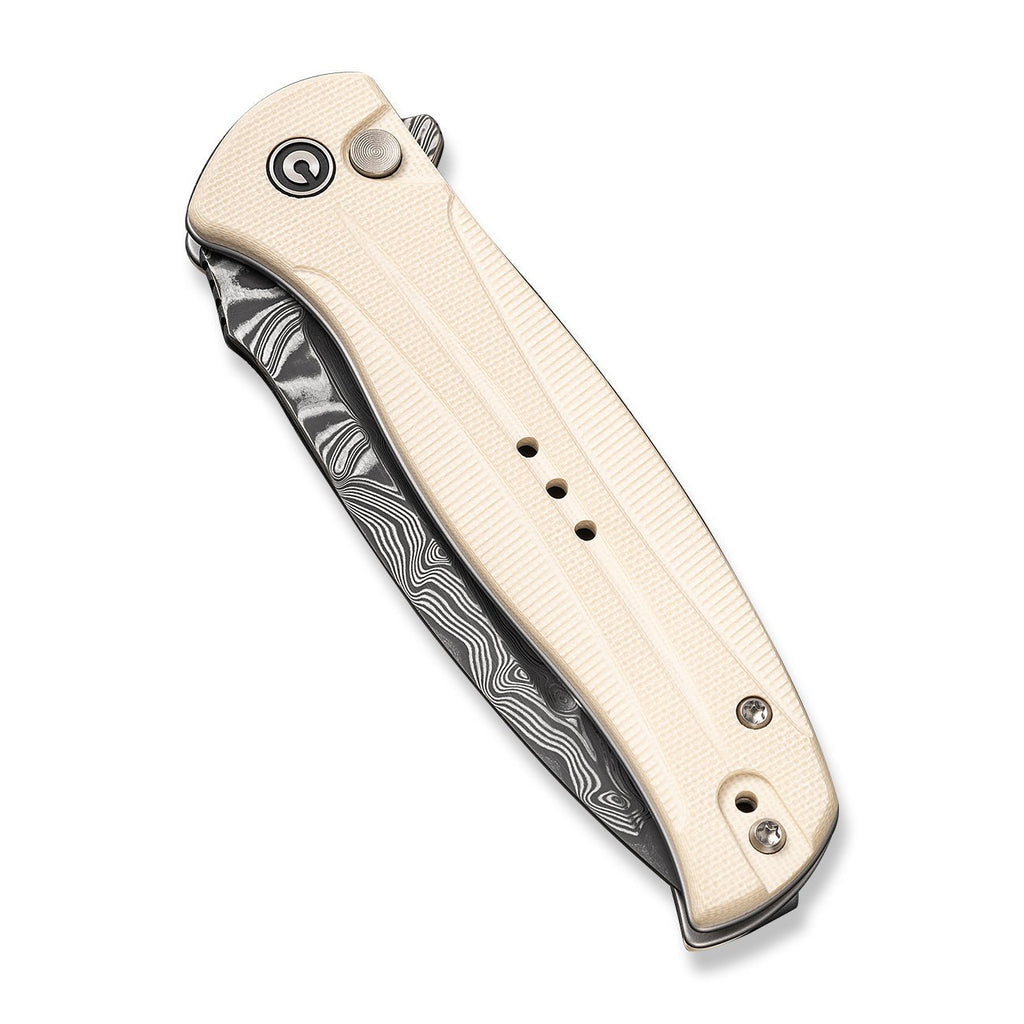 Civivi C23053-DS1 Incindiel Folding Knife (Ivory G10 Handle)