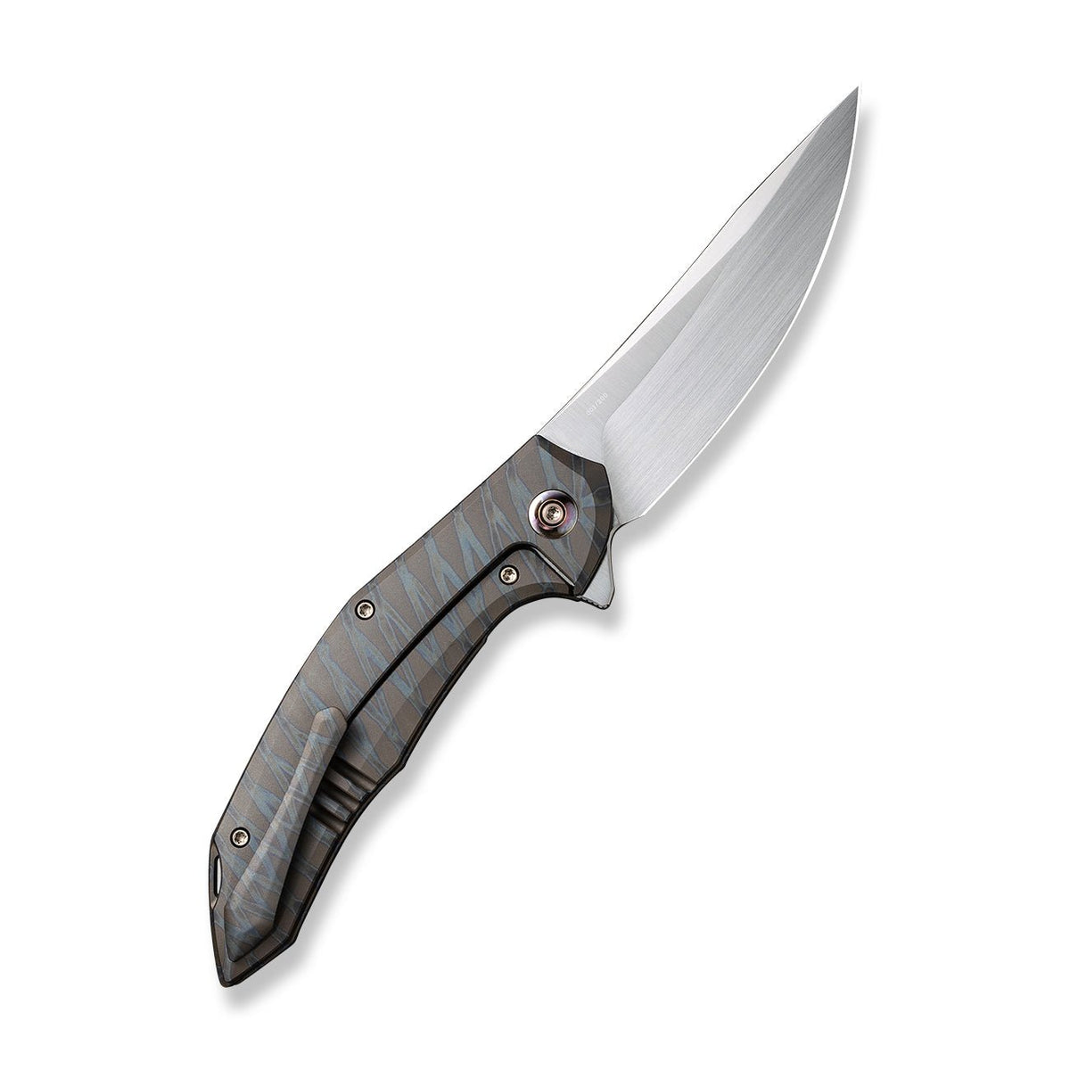 WE KNIFE WE22008A-3 Merata (Tiger Stripe Titanium Handle)