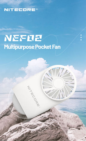 Nitecore NEF02 Multipurpose Pocket Fan (2 Versions)